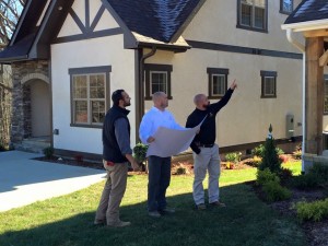 Olge Brothers Looking at House